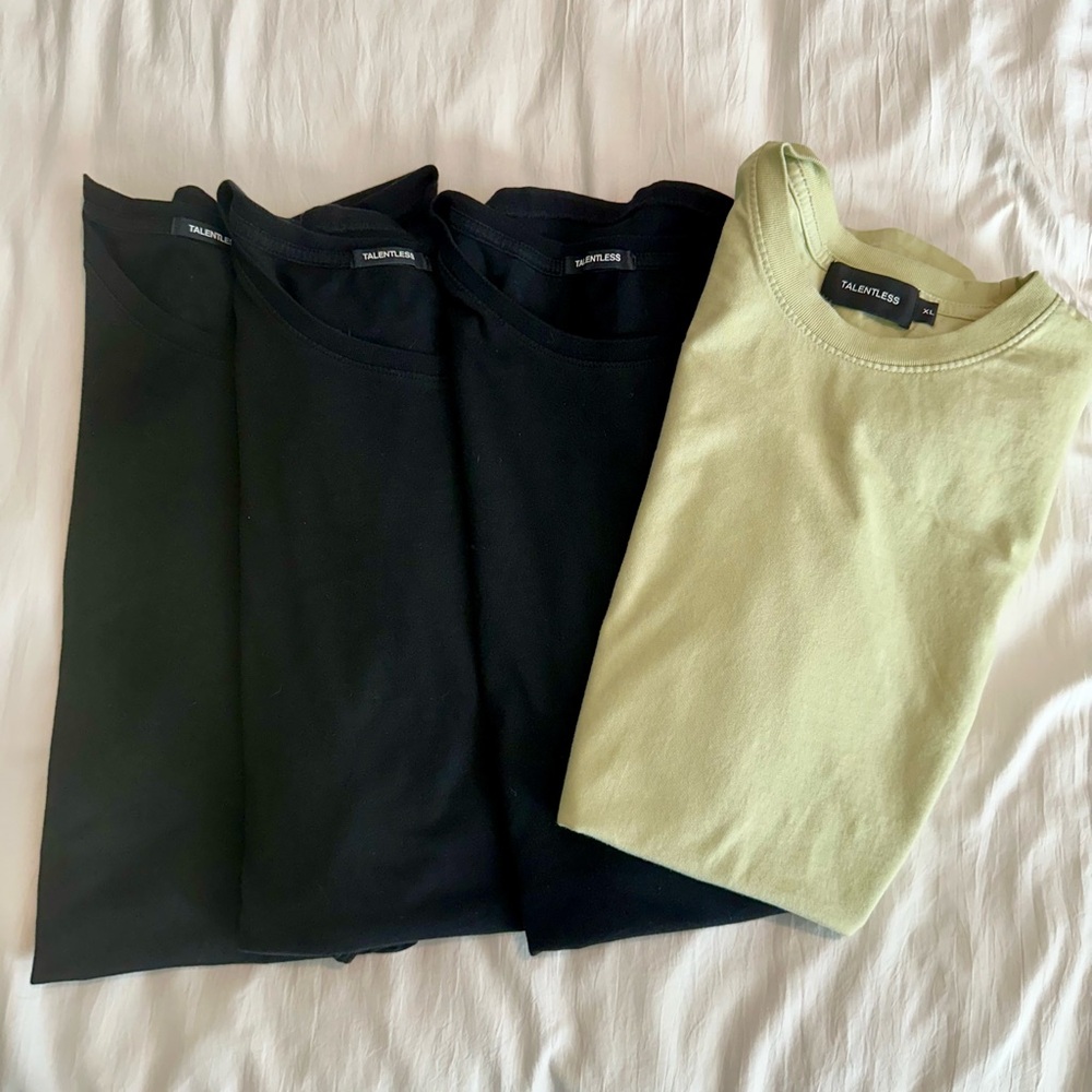 Talentless lot of 4 shirts
